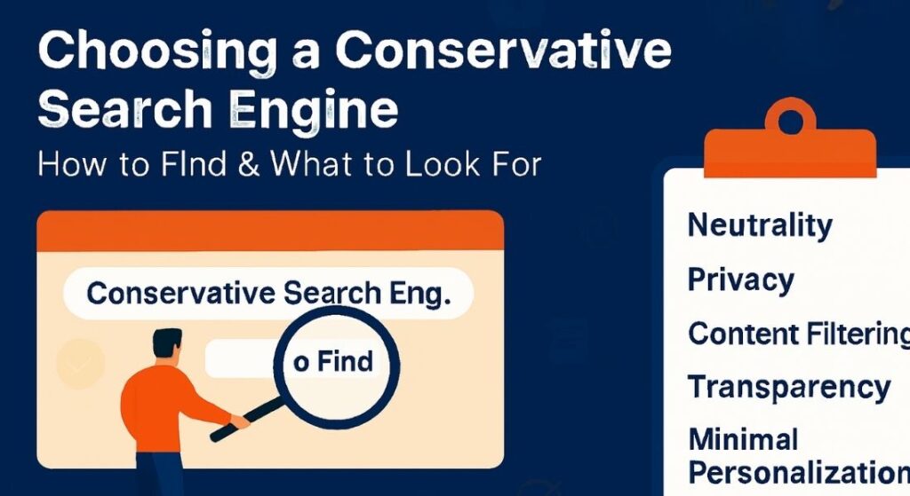 conservative search engines