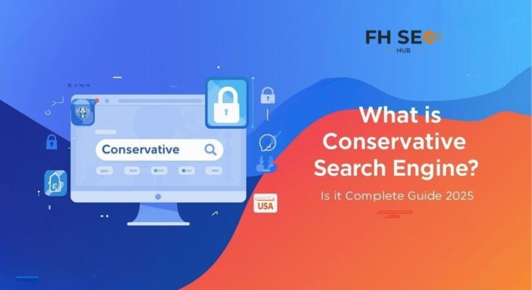 conservative search engine