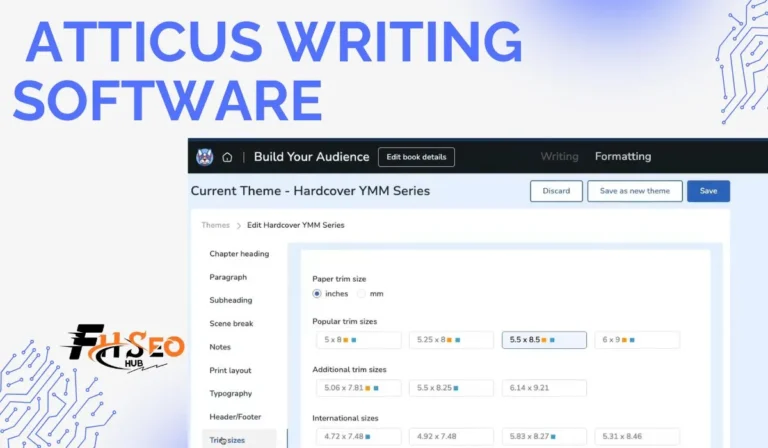 Atticus Writing Software