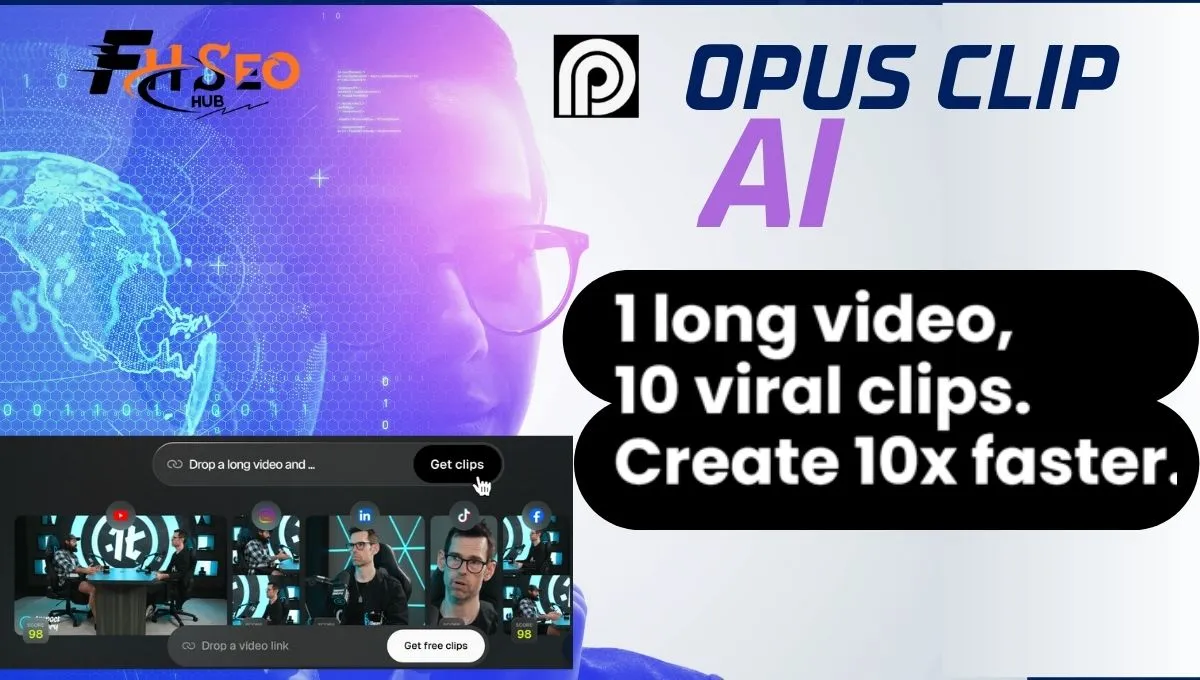 Opus Clip AI, a Video Repurposing software
