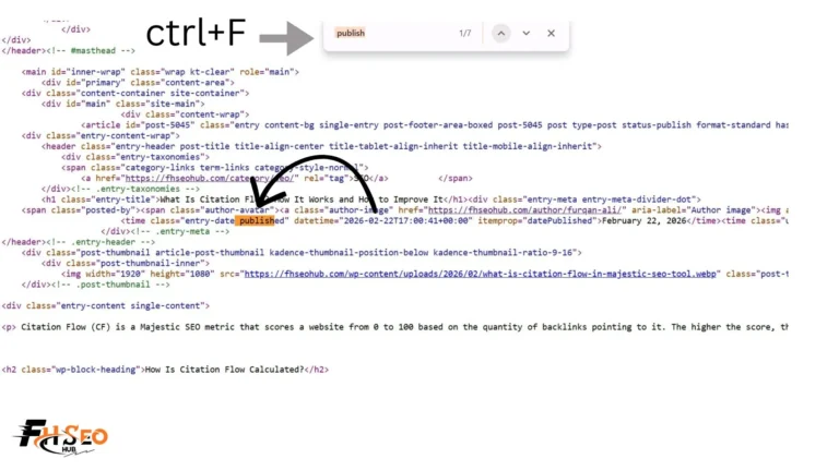 How to See When a Website Was Published