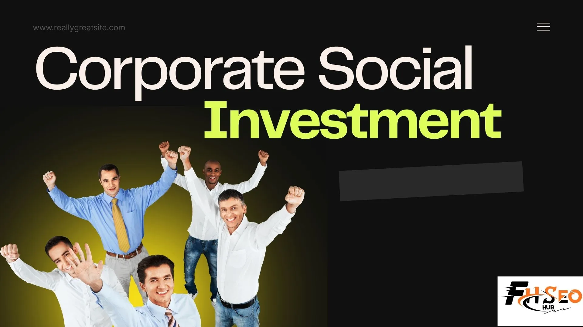 Corporate Social Investment