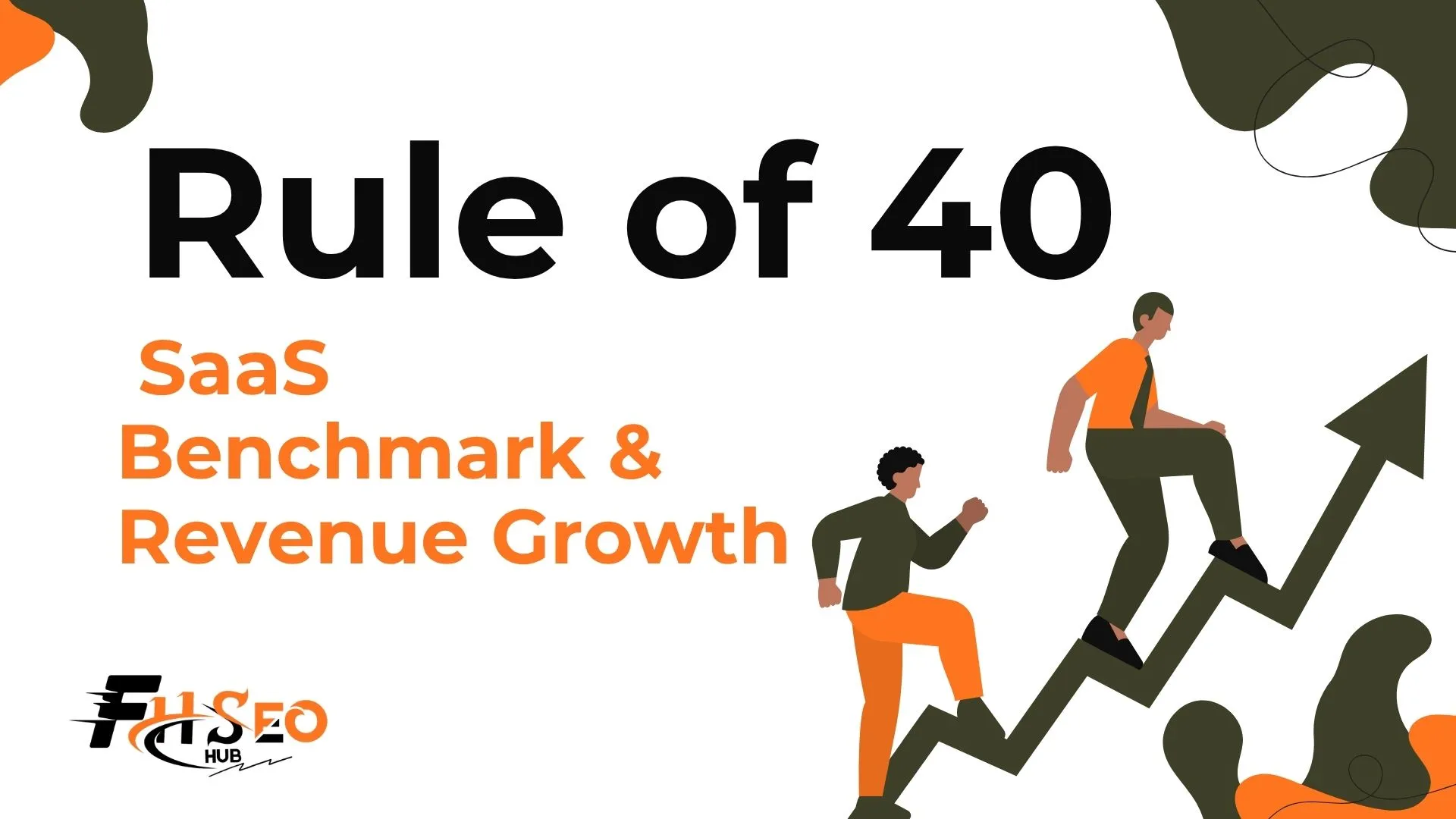 Rule of 40 in SaaS is a benchmark that says a healthy software company's revenue growth rate