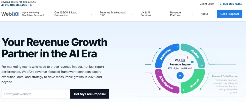 WebFX seo agency