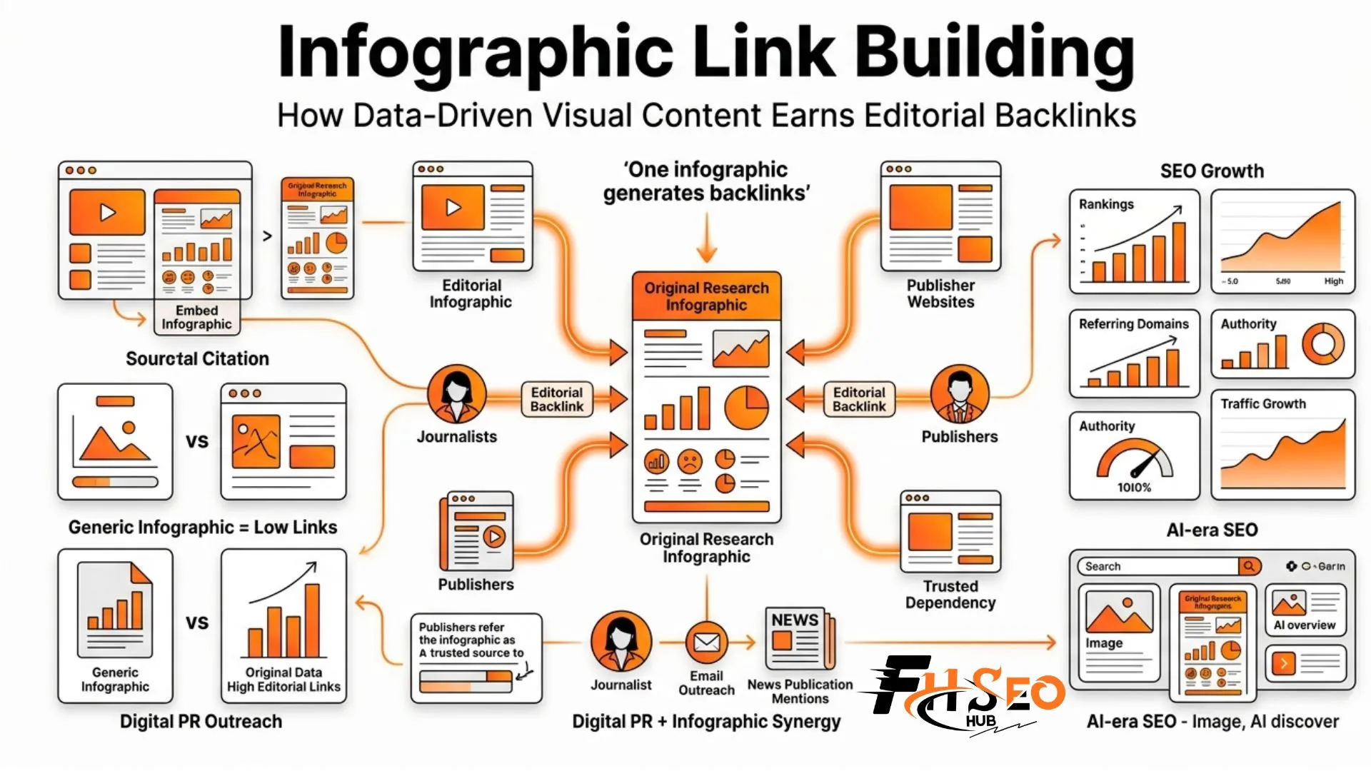 Infographic link building