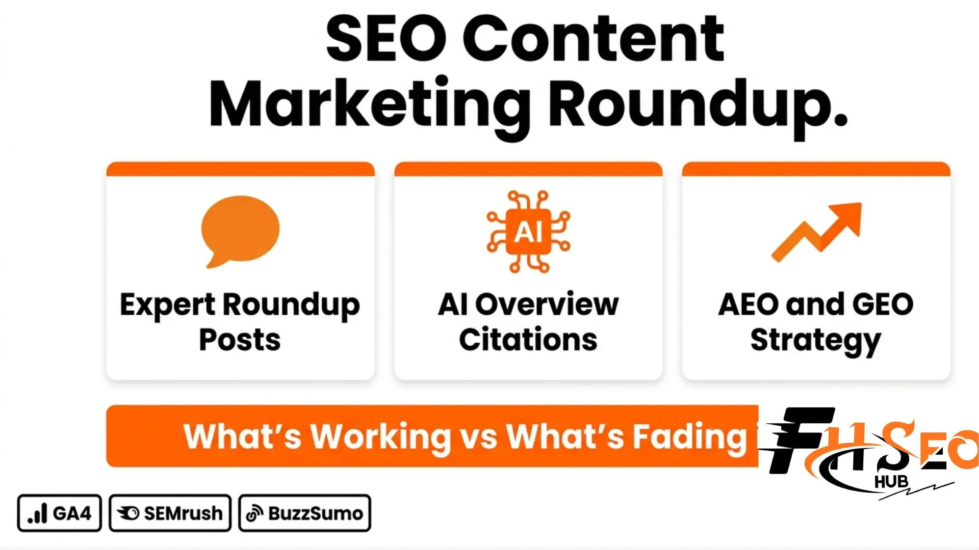 SEO Content Marketing Roundup