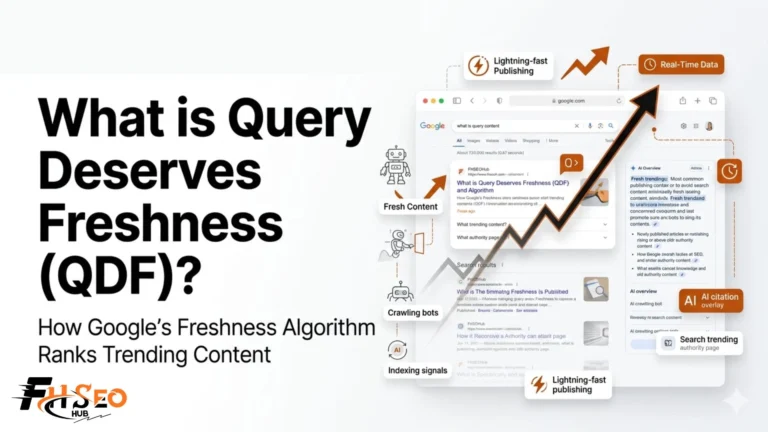 Query Deserves Freshness (QDF)