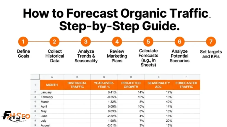 How to Forecast Organic Traffic