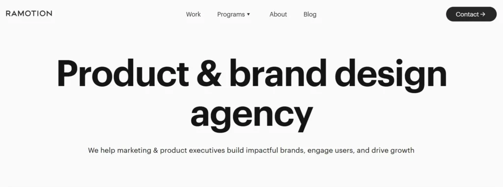  Ramotion is a San Francisco-based SaaS design agency