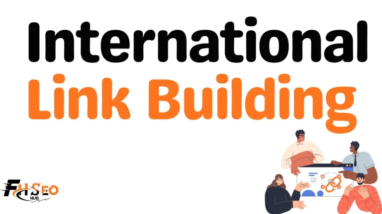 International link building infographic showing localized backlinks, hreflang, outreach, and country specific SEO signals.
