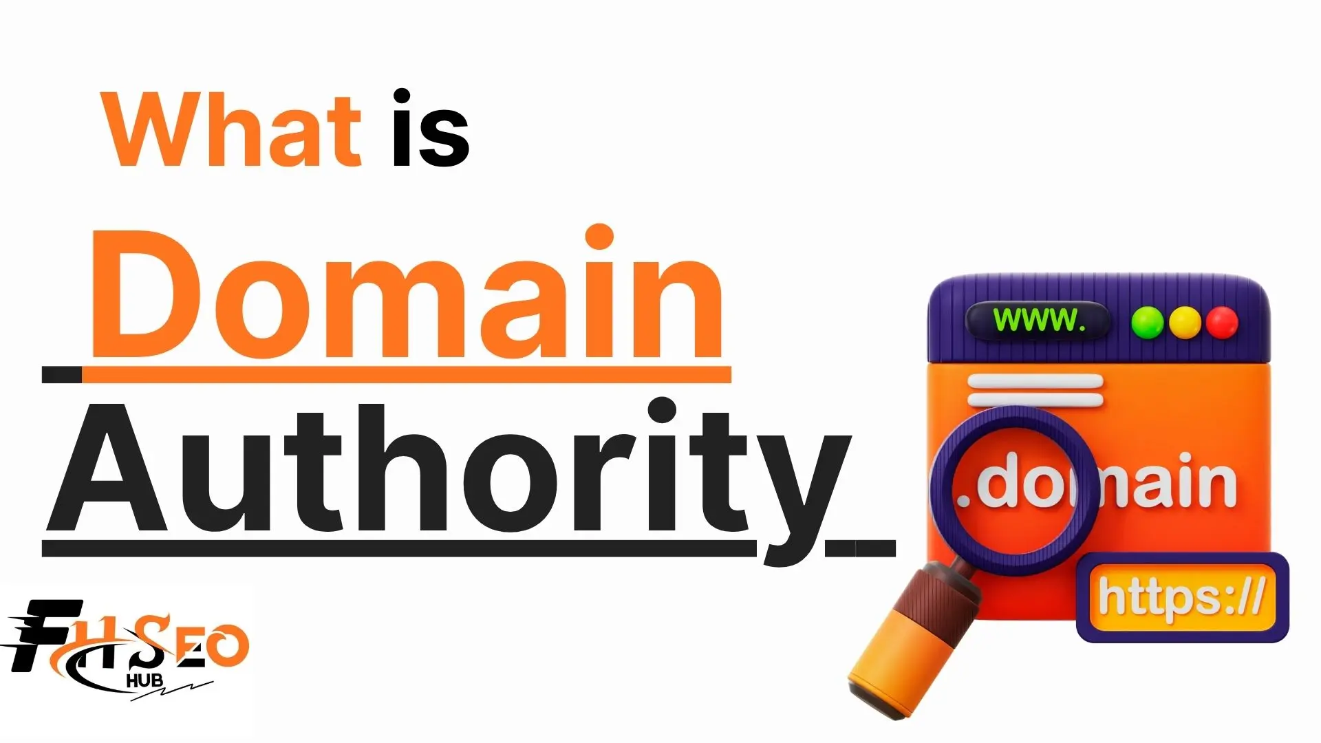Chart explaining Domain Authority score ranges and how DA is calculated in SEO