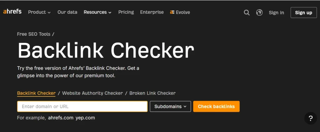 Free Backlink and Link Building Tools