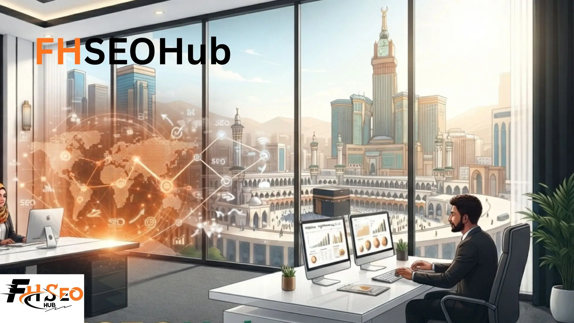 FHSEOHub link building agency services for businesses in Mecca, Saudi Arabia