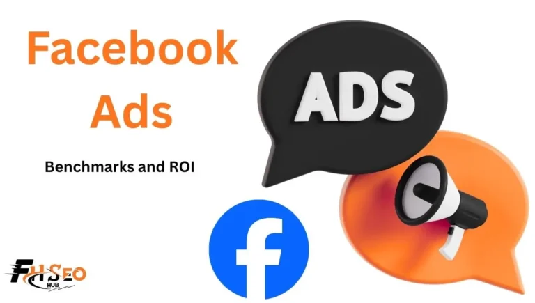 Chart showing Facebook ads performance benchmarks including ROAS, CPC, and CPM for 2026