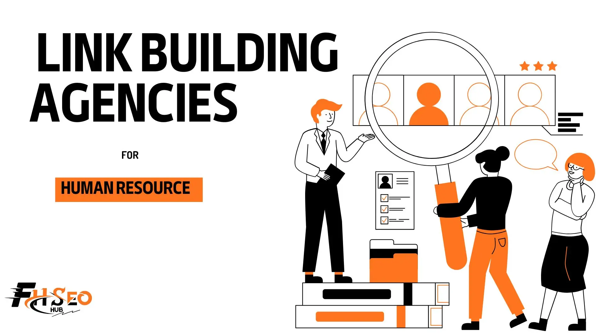 Comparison chart of the best link building agencies for HR companies and recruitment brands