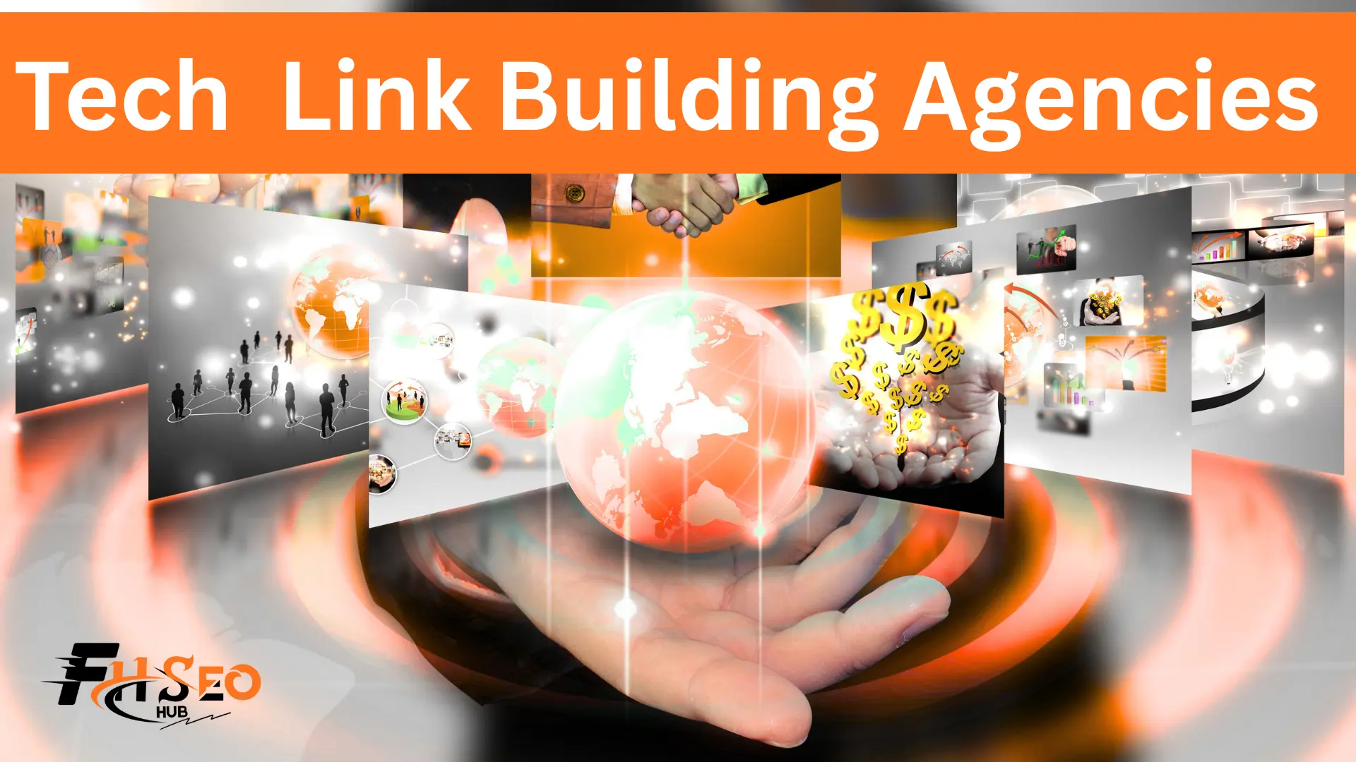 Comparison chart of the best link building agencies for tech and SaaS companies