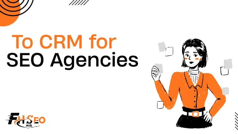 Comparison chart of the top 10 CRM platforms for SEO agencies