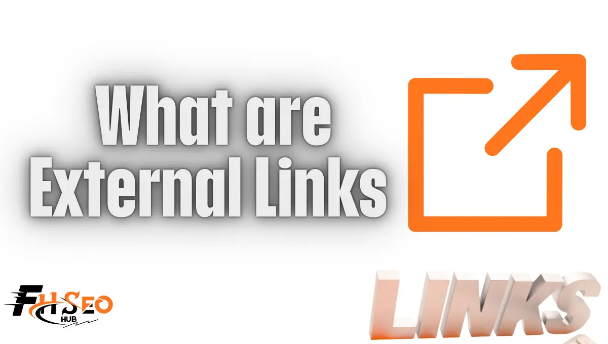 Diagram showing how external links connect a page to other domains compared to internal links