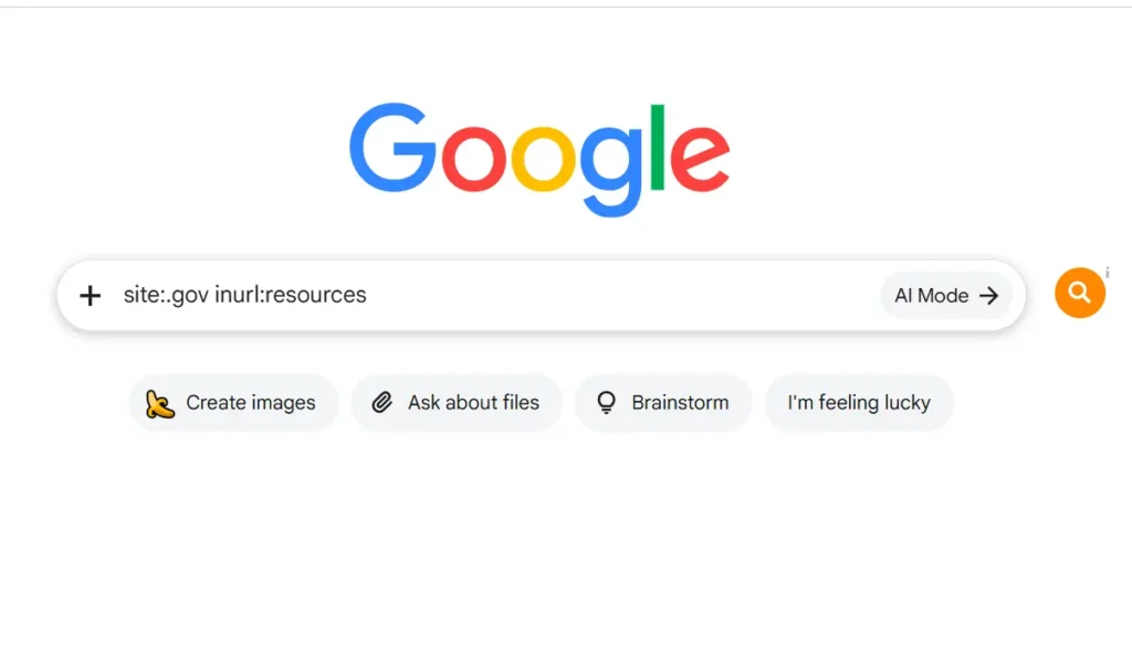 Advanced search operators are a genuinely practical, free complement to paid tools: a search like site:.gov inurl:resources