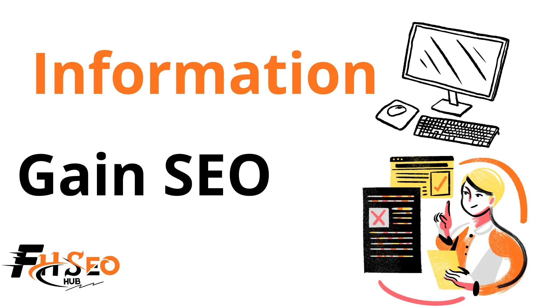 Diagram showing how information gain compares new content against existing top-ranking pages