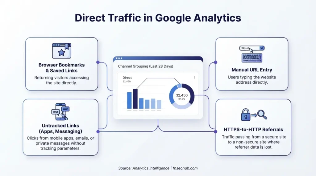 What is Direct Traffic in Google Analytics?