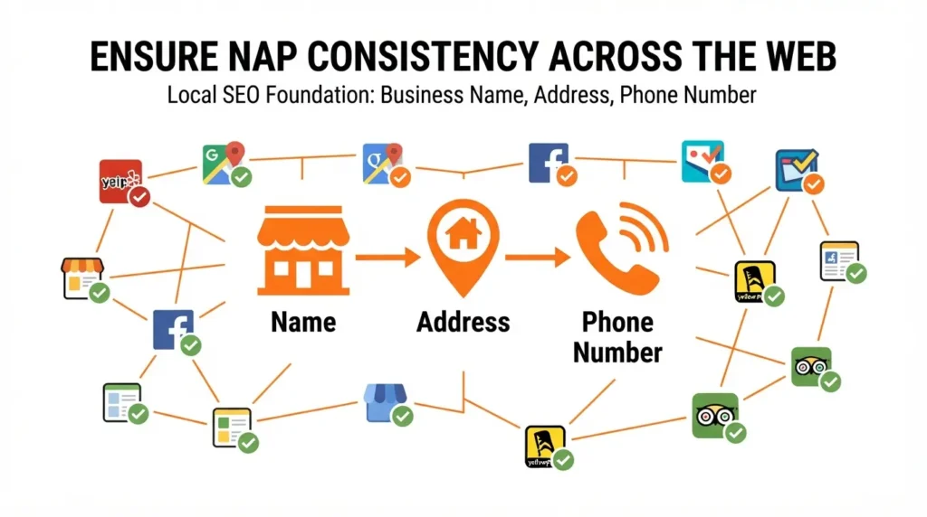 Ensure NAP Consistency Across the Web