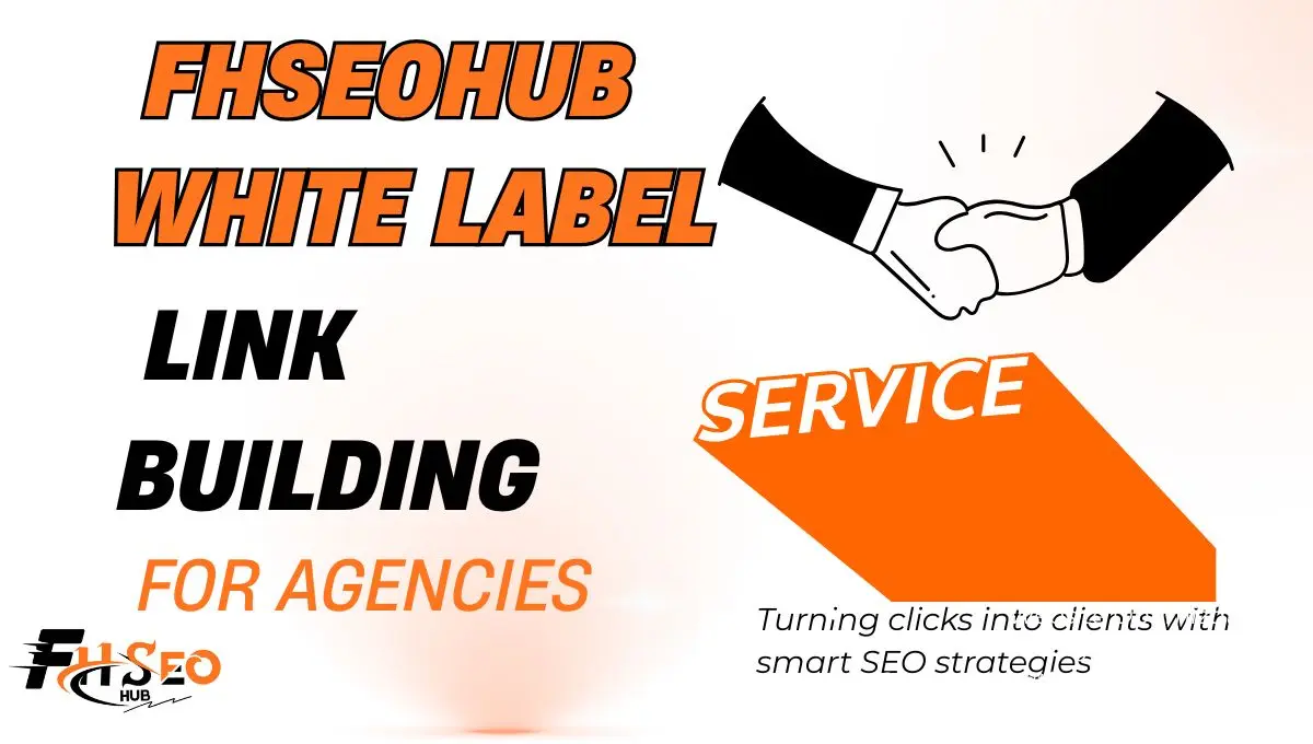 FHSEOHub white label link building process for agencies from publisher approval to reporting
