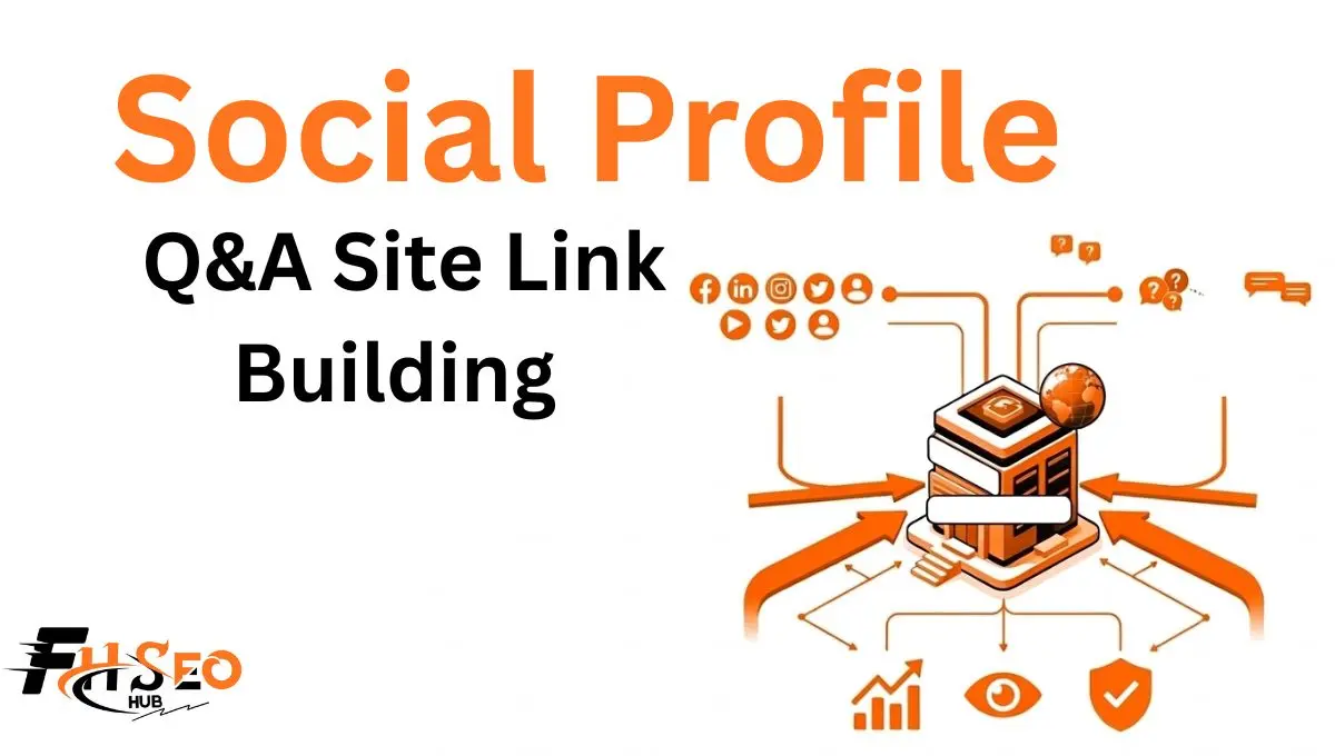 Table showing social profile and Q&A site link building platforms with nofollow status and use cases