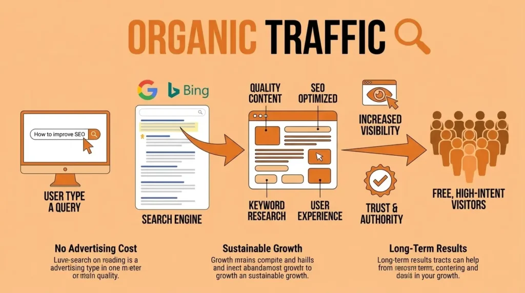 organic traffic