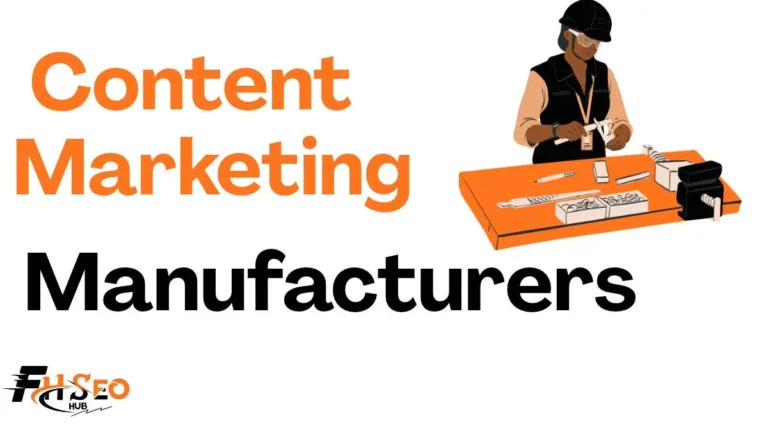 Content marketing for manufacturers strategy showing technical content mapped to engineers, procurement and executives