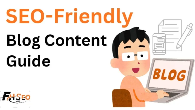 How to make blog content more SEO-friendly checklist with headings, meta description, alt text and internal links