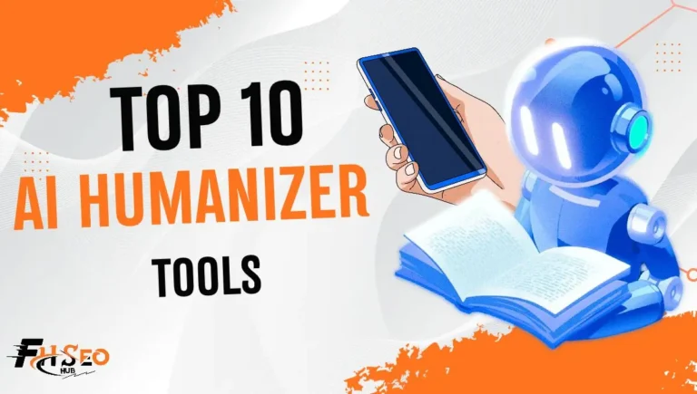 Comparison chart of the top 10 AI humanizer tools with pricing and best use cases