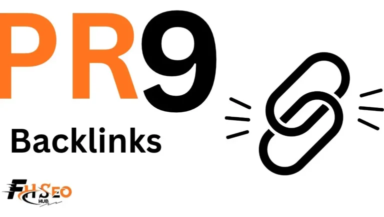 Diagram explaining PR9 backlinks on the old Google PageRank scale from PR0 to PR10 compared with modern DR and DA metrics
